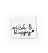 Klapp - Weblabel *wild & happy* weiß - Paul & Clara