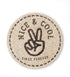 Kunst - Wildlederlabel - Nice & Cool *iron - on* - Paul & Clara