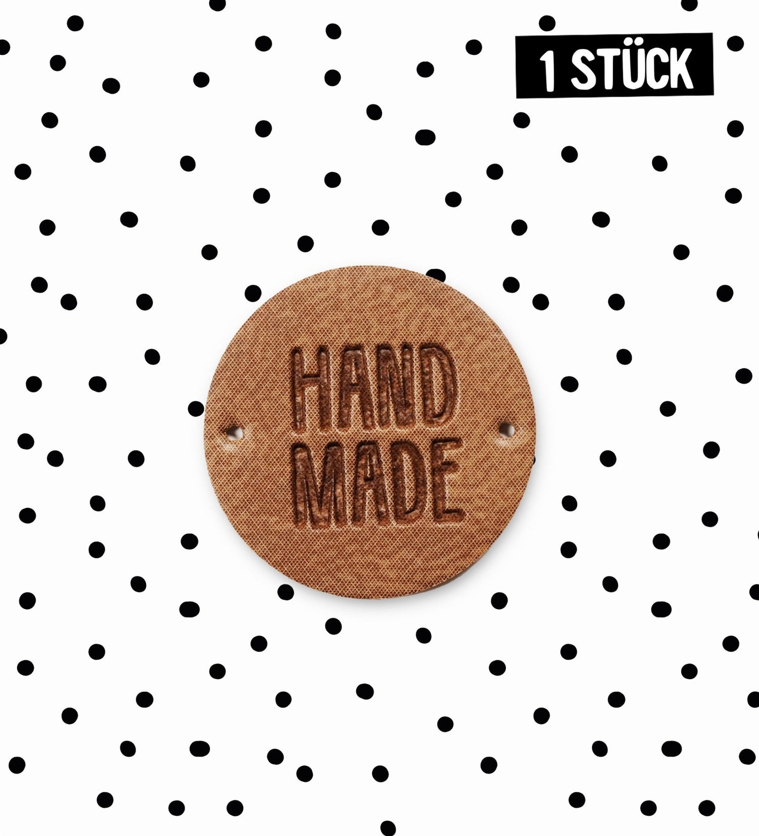 Kunstleder Patch - handmade *iron - on* - Paul &amp; Clara