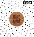 Kunstleder Patch - handmade *iron - on* - Paul & Clara