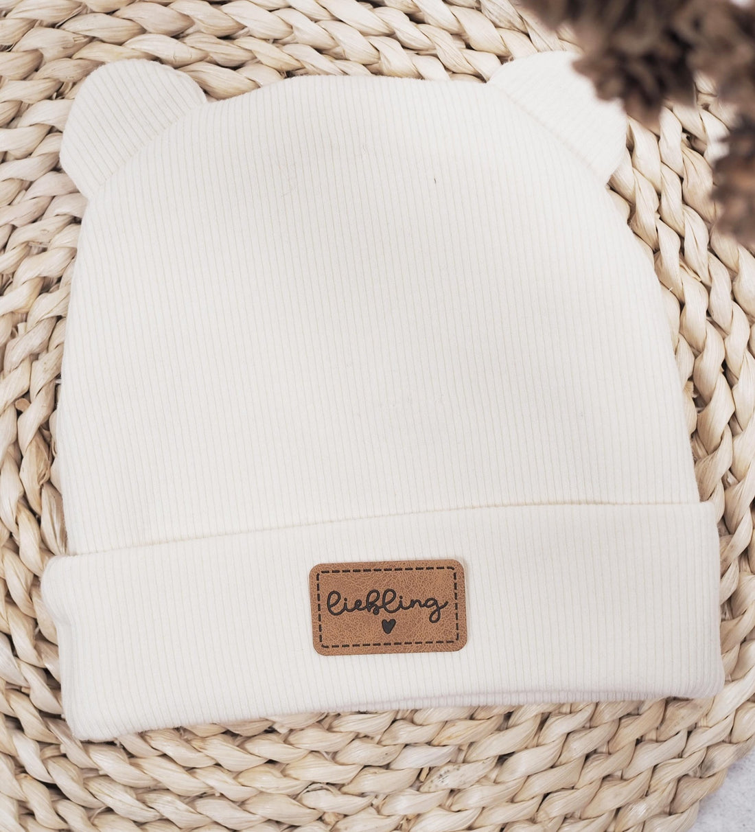 Kunstlederlabel - liebling *iron - on* - Paul &amp; Clara