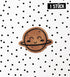 Kunstlederlabel - Planet *Saturn* *iron - on* - Paul & Clara