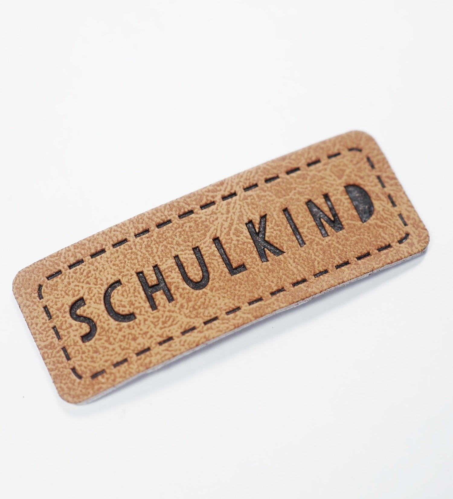 Kunstlederlabel - Schulkind *iron - on* - Paul &amp; Clara