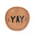 Kunstlederlabel - YAY *iron - on* - Paul & Clara