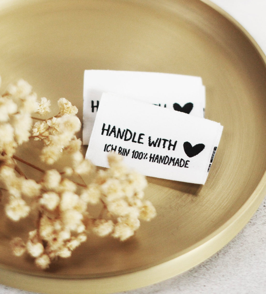 Label *handle with ♥* - Paul &amp; Clara