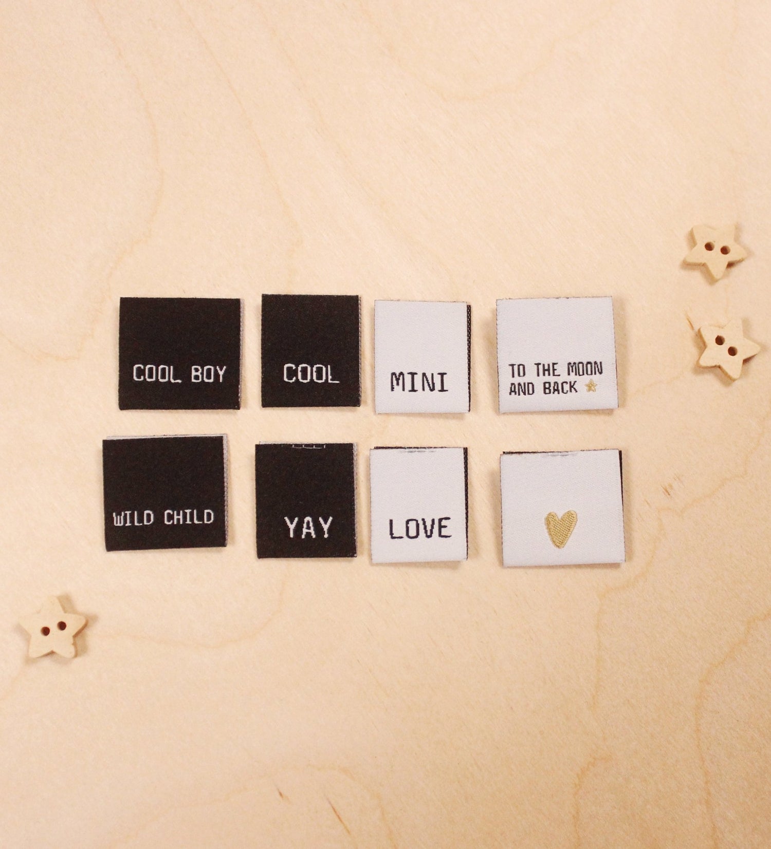 Label *MINI/LOVE* - 4er Pack - Paul &amp; Clara
