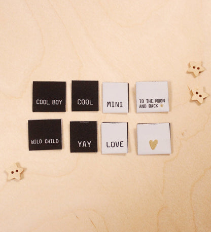 Label *MINI/LOVE* - 4er Pack - Paul &amp; Clara
