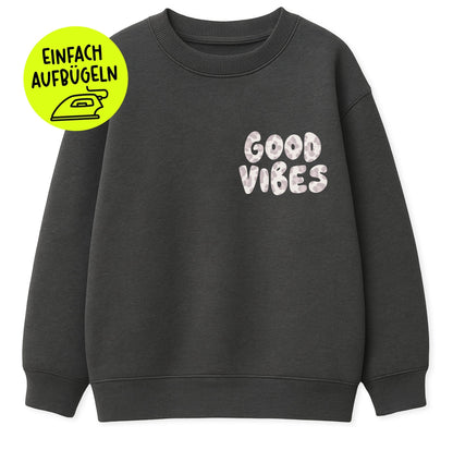 *LIMITIERT* Flock - Patch - good vibes - Leo - *iron - on* - Paul &amp; Clara