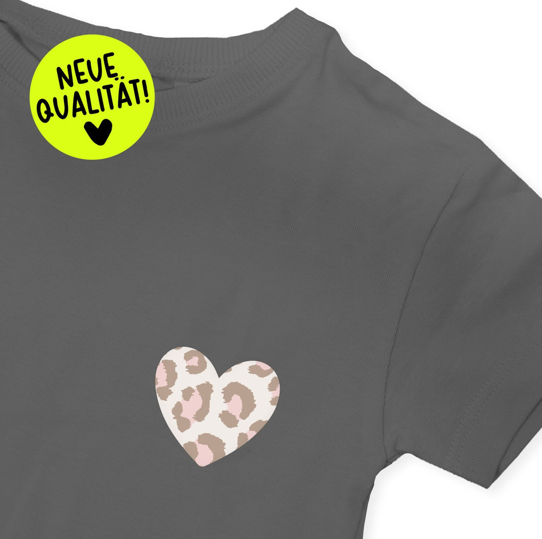*LIMITIERT* Flock - Patch - Herz - Leo - *iron - on* - Paul &amp; Clara