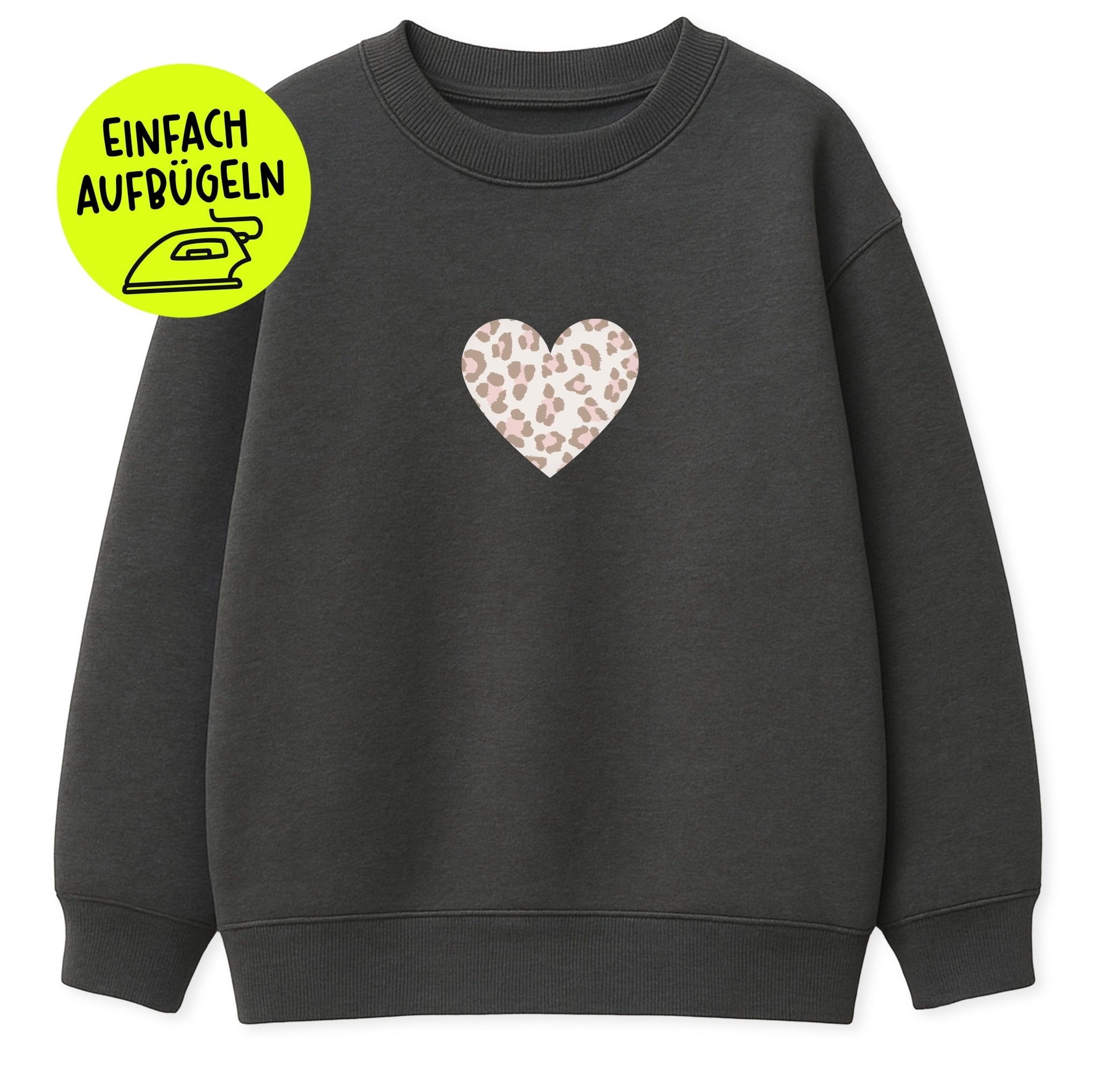 *LIMITIERT* Flock - Patch - Midi Herz - Leo - *iron - on* - Paul &amp; Clara