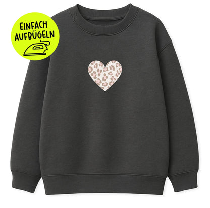 *LIMITIERT* Flock - Patch - Midi Herz - Leo - *iron - on* - Paul &amp; Clara