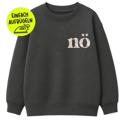 *LIMITIERT* Flock - Patch - nö - Leo - *iron - on* - Paul &amp; Clara