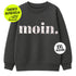 *LIMITIERT* XXL Flock - Patch - moin *iron - on* - Paul & Clara