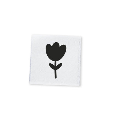 Mini - Weblabel *Blume* - Paul &amp; Clara