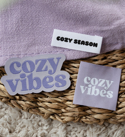 Patch - Cozy Vibes *iron - on* - Paul &amp; Clara