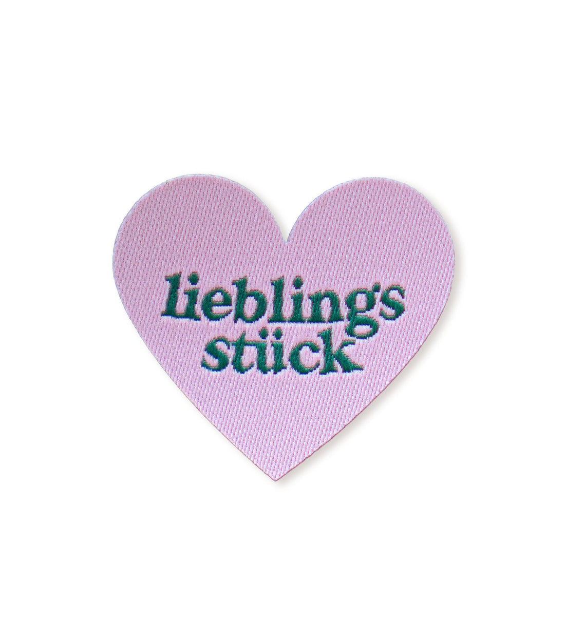 Patch - Lieblingsstück *Dunkelgrün/Rosa *iron - on* - Paul &amp; Clara