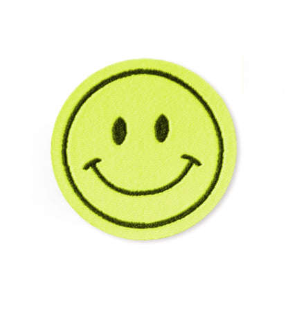 Patch - smile - Neongelb *iron - on* - Paul &amp; Clara