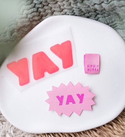 Patch - YAY *iron - on* - Paul &amp; Clara