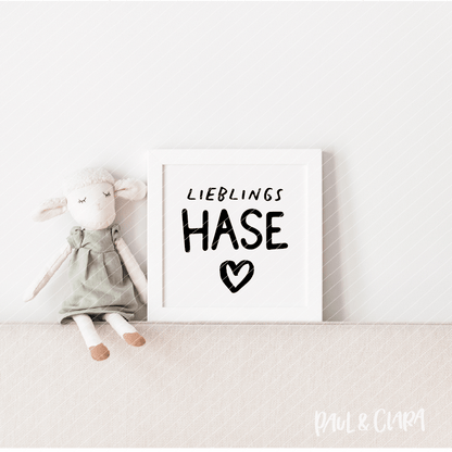 Plottdatei - Lieblingshase ♥ *TYPO* - Paul &amp; Clara
