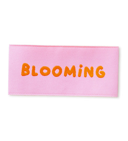 Weblabel - blooming