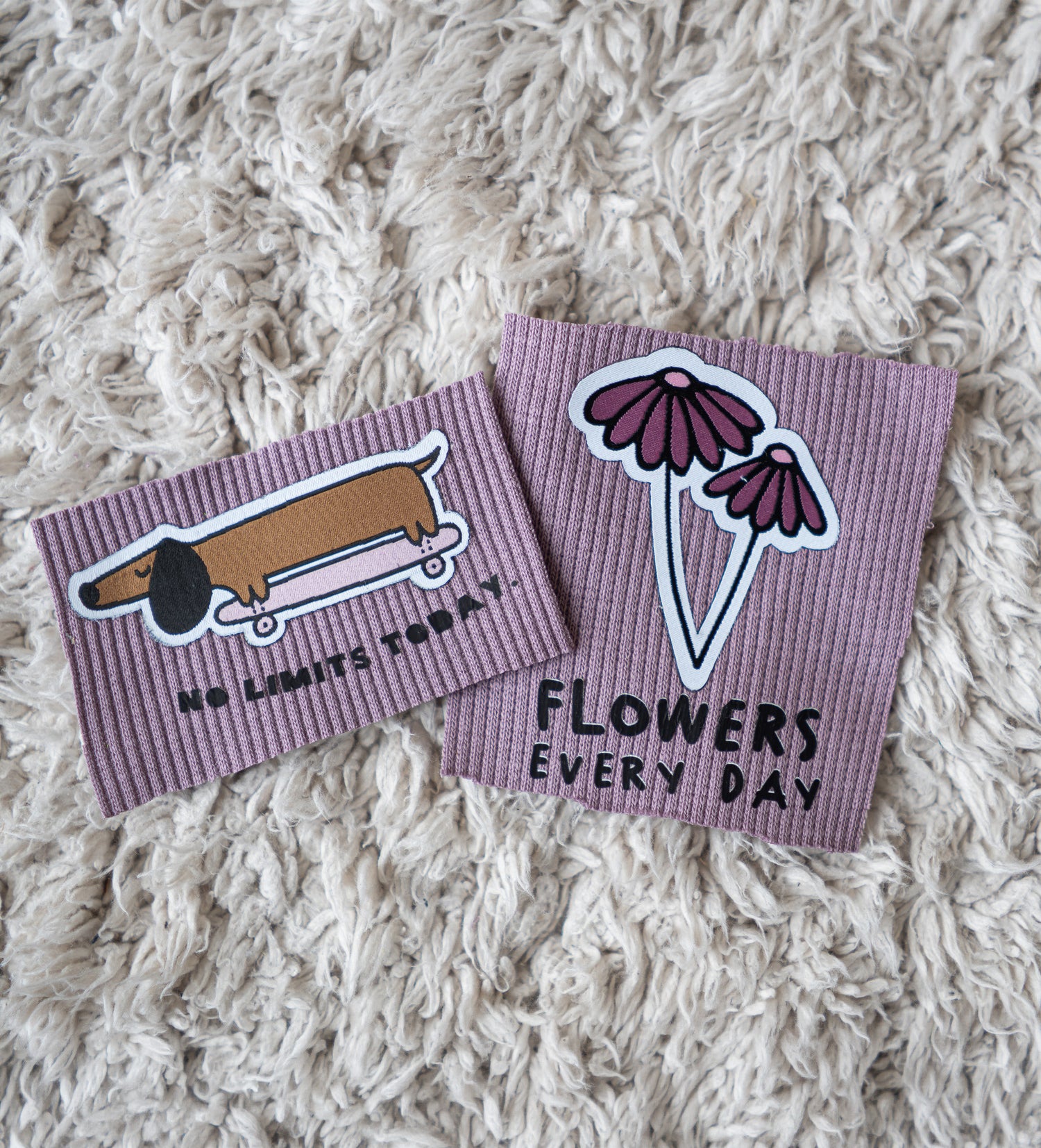 Patch - Dackel Skateboard *iron-on* - Paul &amp; Clara