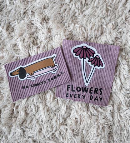 Patch - Dackel Skateboard *iron-on* - Paul &amp; Clara