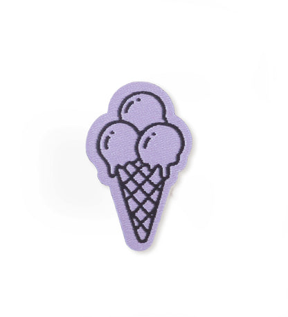 Mini Patch - Eis - lila *iron-on*