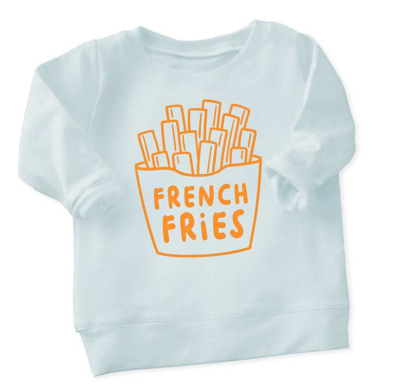 XL Flock-Patch - French Fries *iron-on*