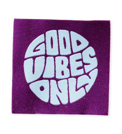 Weblabel - good vibes only