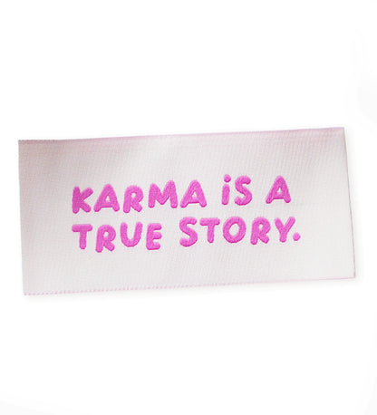 XXL-Weblabel - karma is a true story