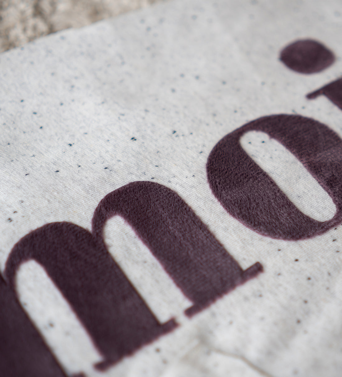 XXL Teddy-Patch - moin *iron-on* - Paul &amp; Clara