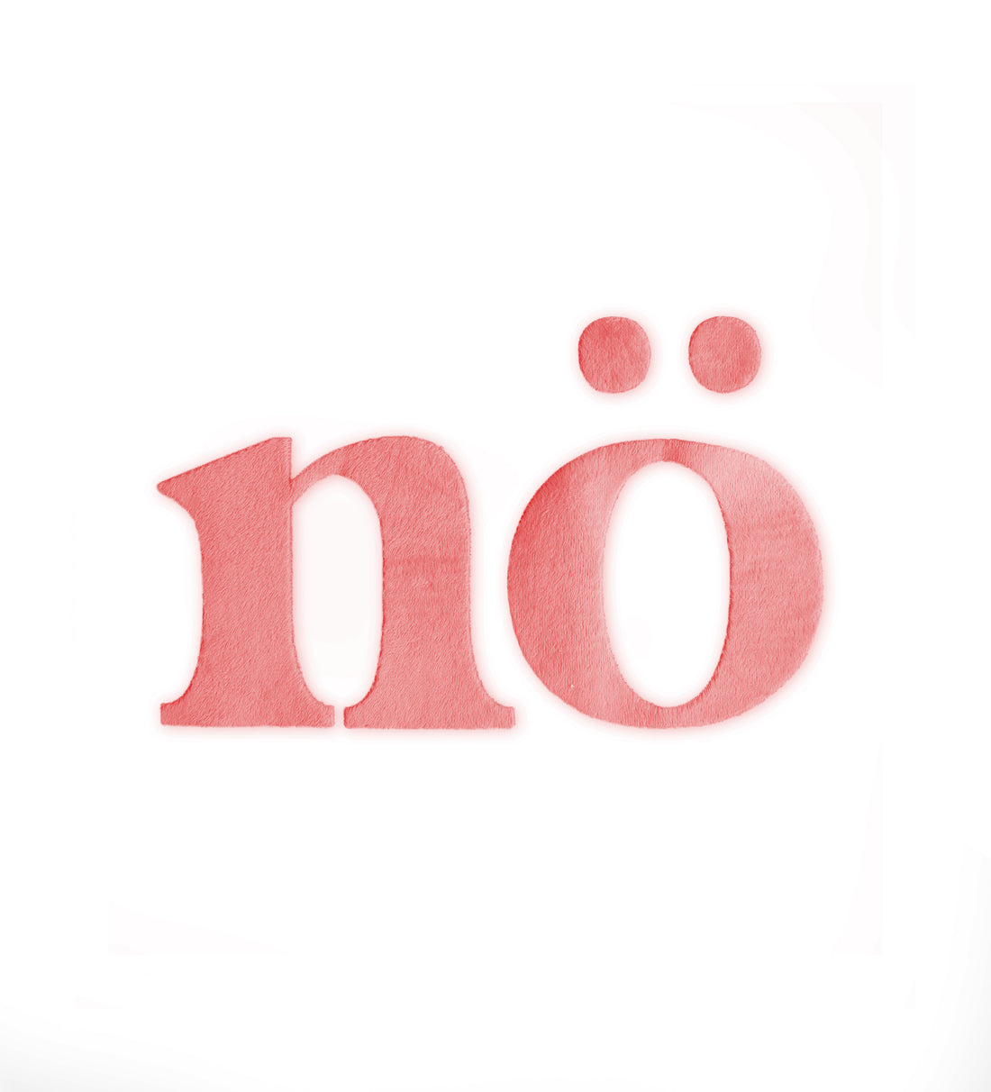 Teddy-Patch - nö - NEONCORAL *iron-on* - Paul &amp; Clara