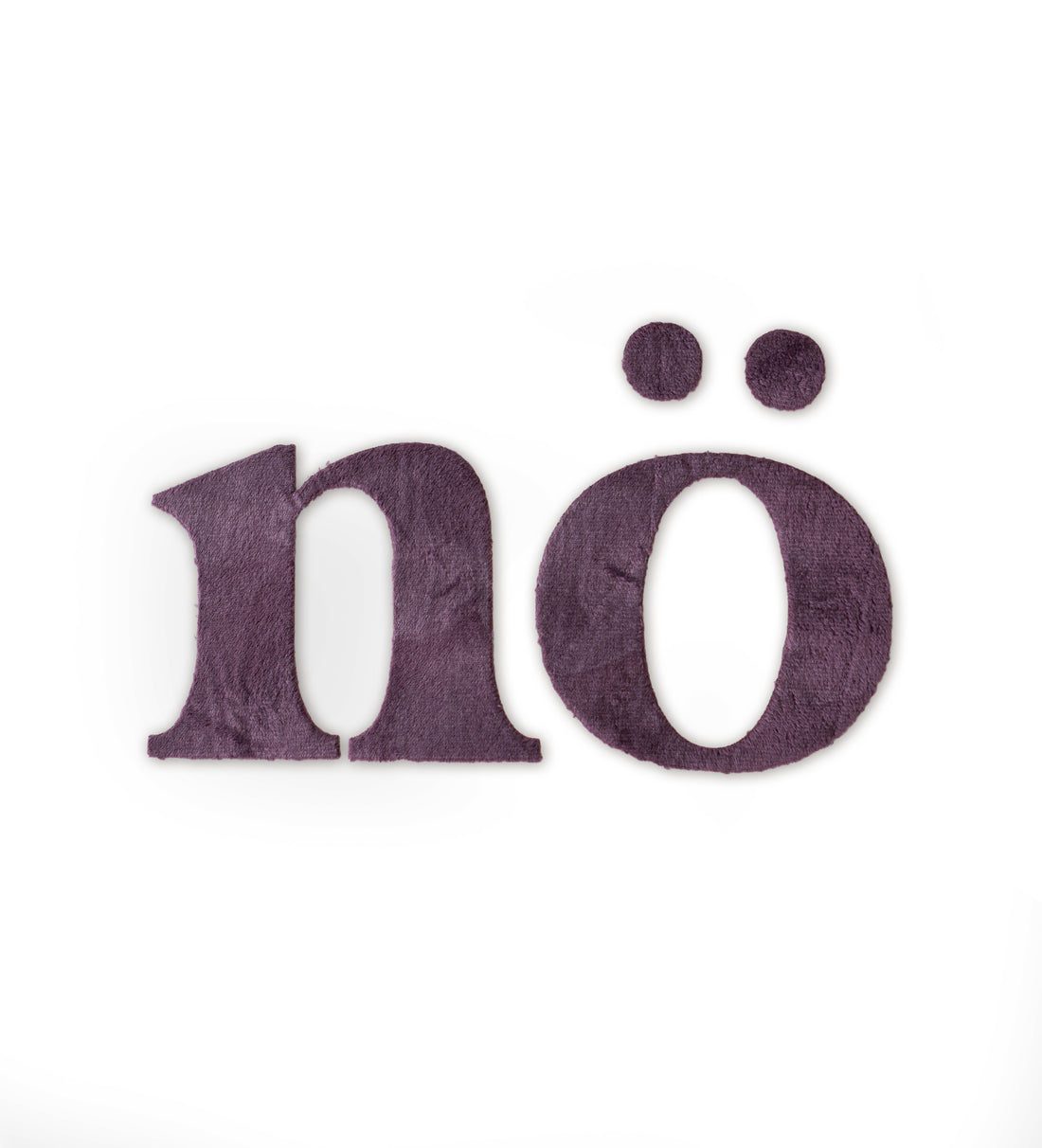 Teddy-Patch - nö - MAUVE *iron-on* - Paul &amp; Clara