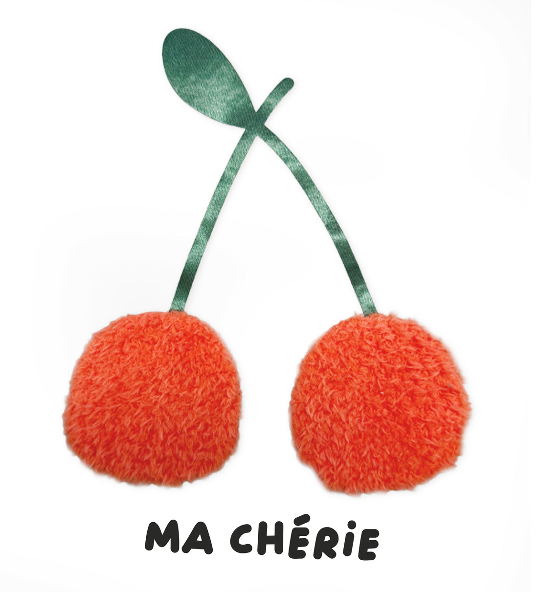 Teddy-Patch - Kirsche *iron-on* - Paul &amp; Clara