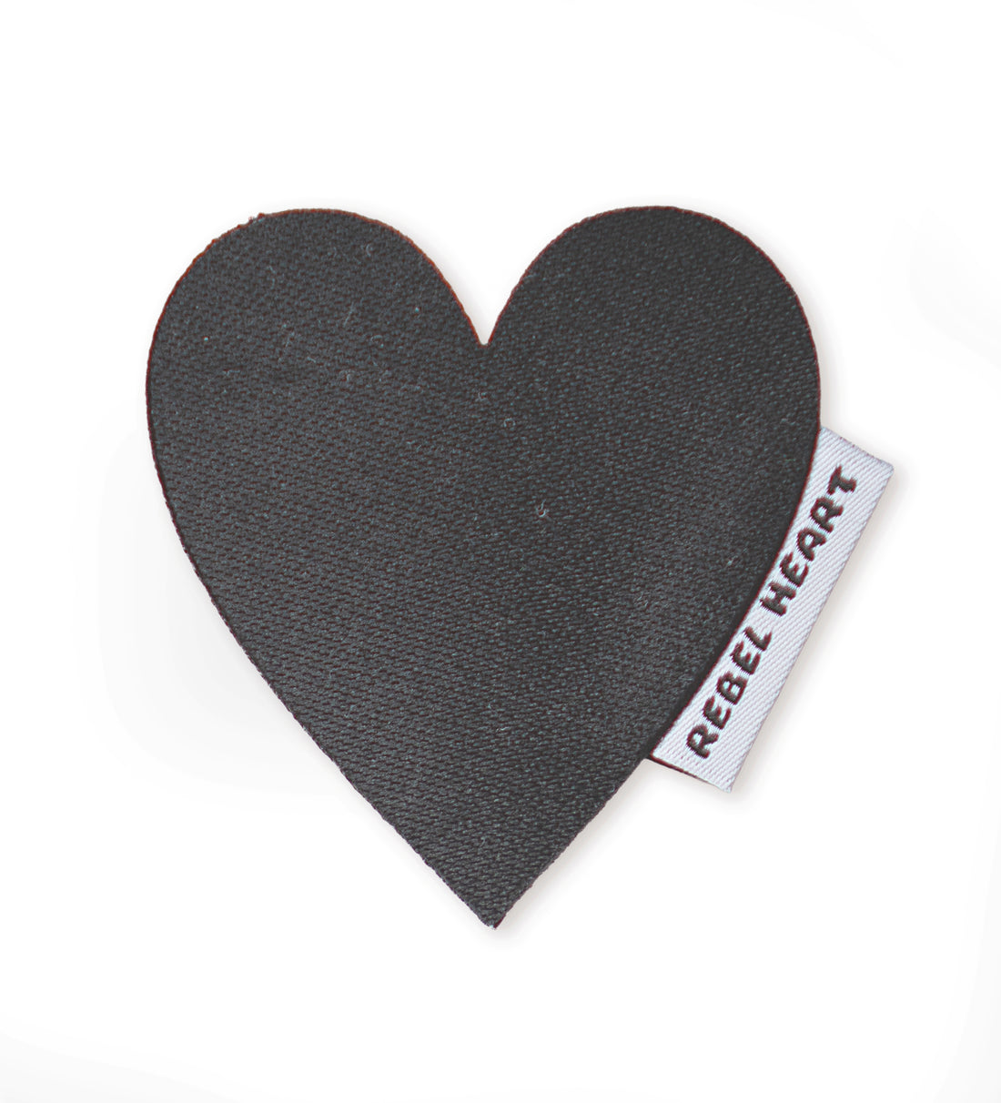 Patch - herz inkl. Weblabel "rebel heart" *iron-on*