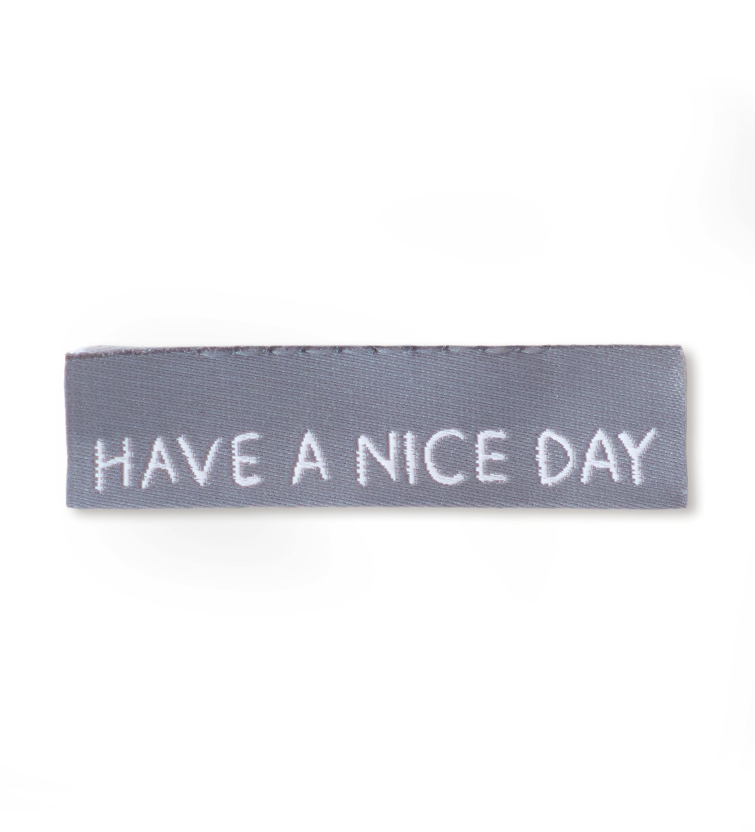 Klapp-Weblabel - have a nice day