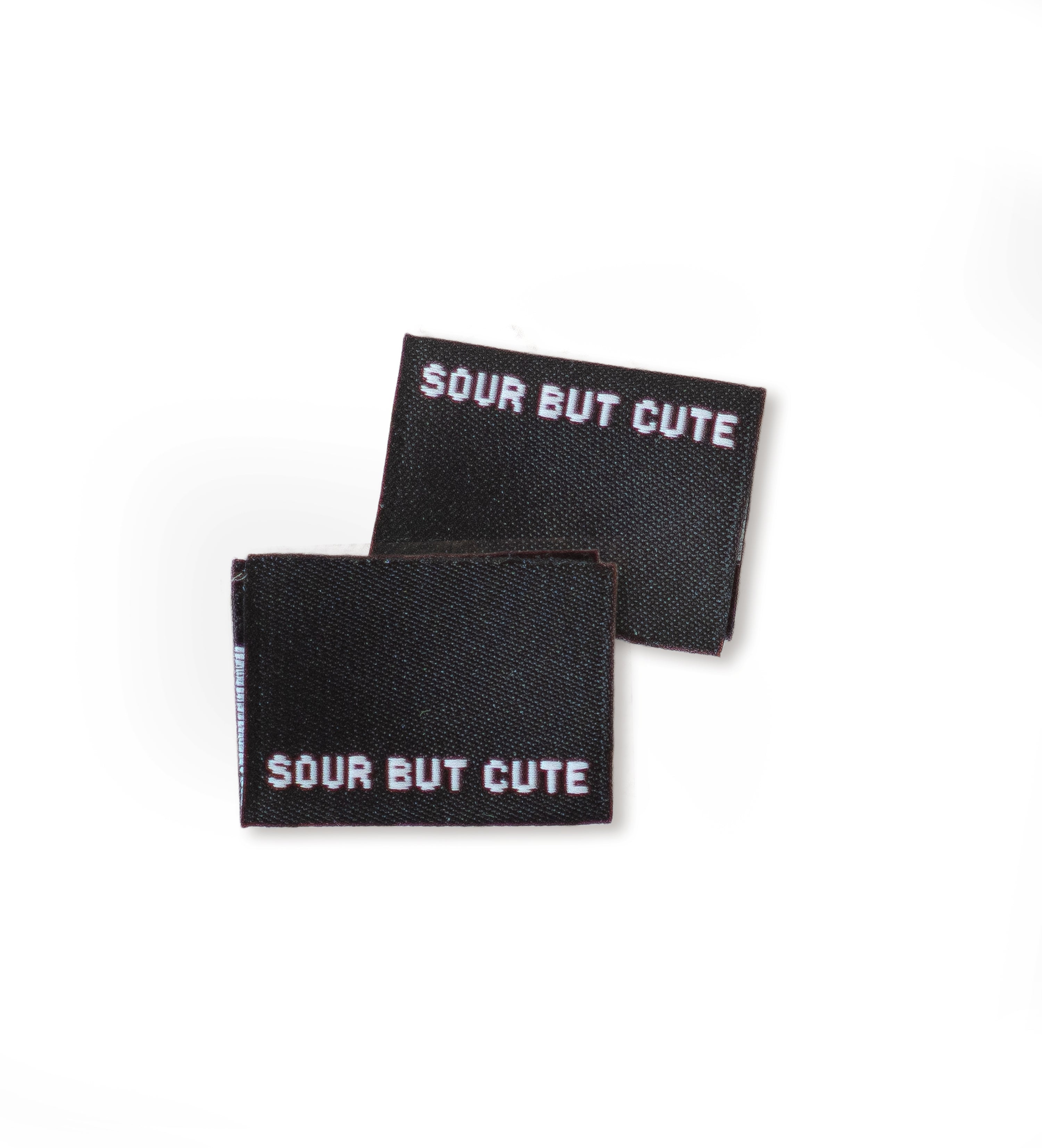 Klapp-Weblabel - sour but cute