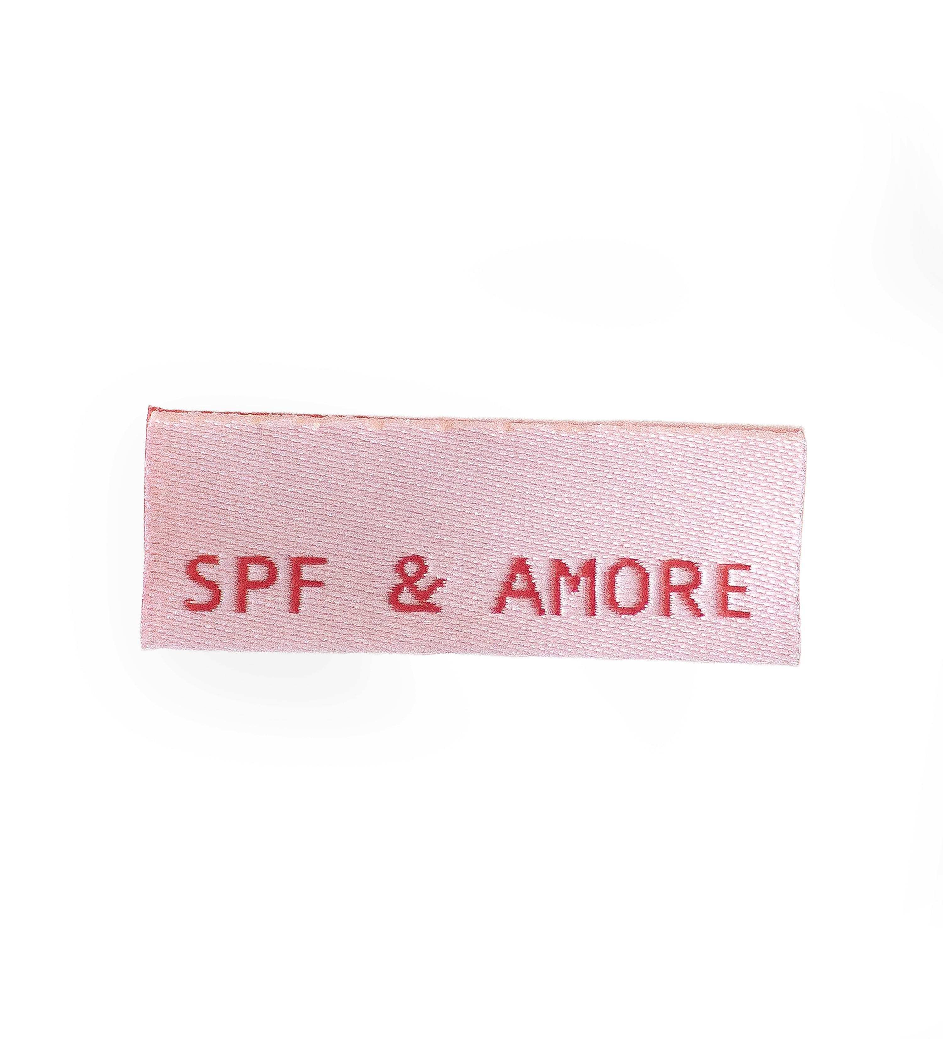 Klapp-Weblabel - SPF &amp; AMORE