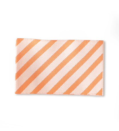 XL-Weblabel - Stripes orange/ecru