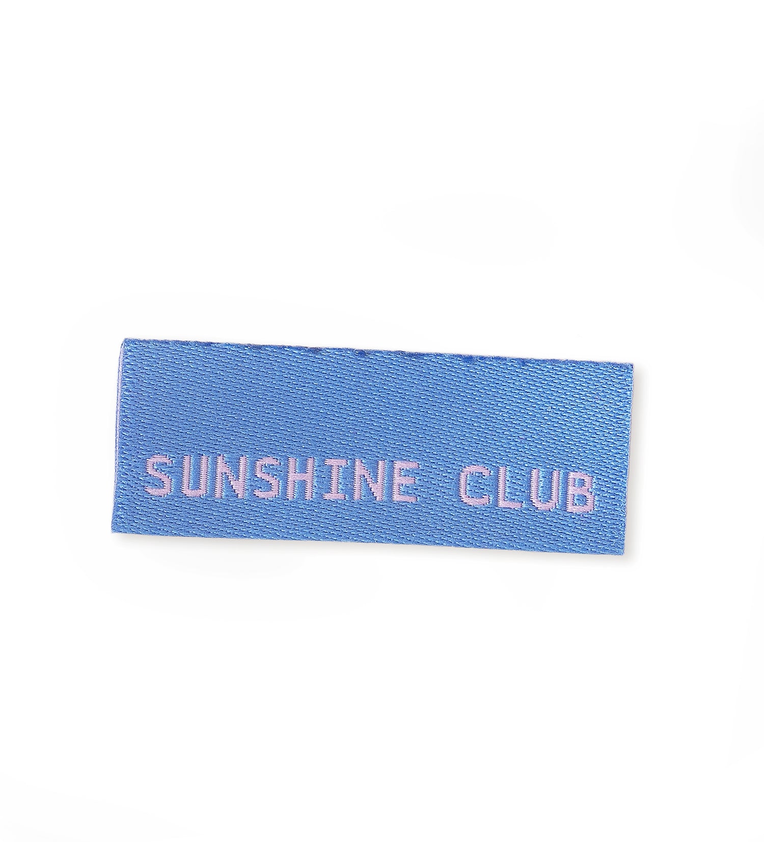 Klapp-Weblabel - sunshine club