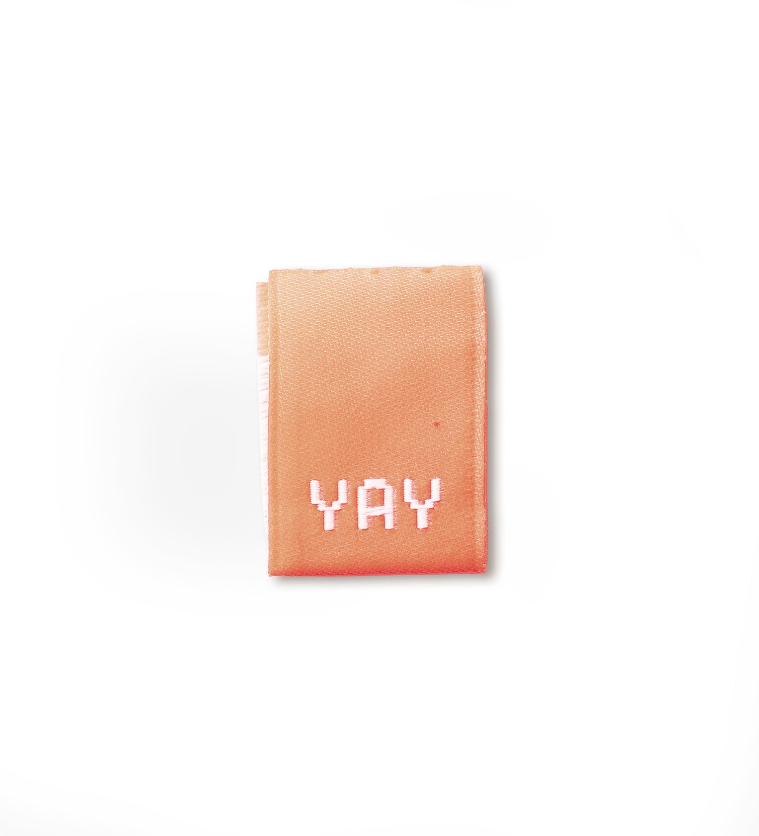 Klapp-Weblabel - YAY *neoncoral* - Paul &amp; Clara