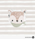 Ralf & Rehnate - XXL Panel inkl Kombi 110 cm - Oliv *Bio - Sommersweat* - Paul & Clara