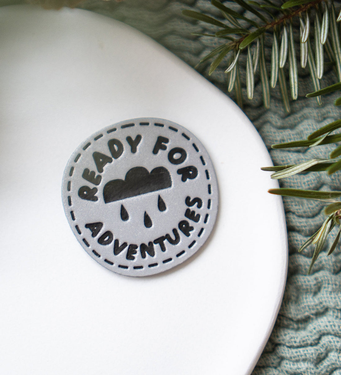 Reflektorlabel - ready for Adventures *iron - on* - Paul &amp; Clara