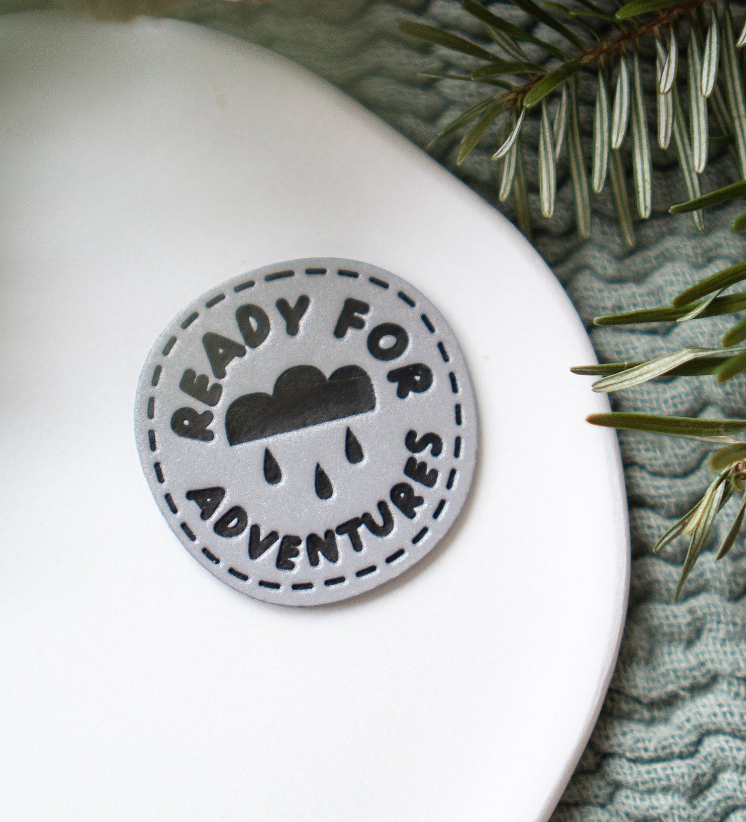 Reflektorlabel - ready for Adventures *iron - on* - Paul &amp; Clara