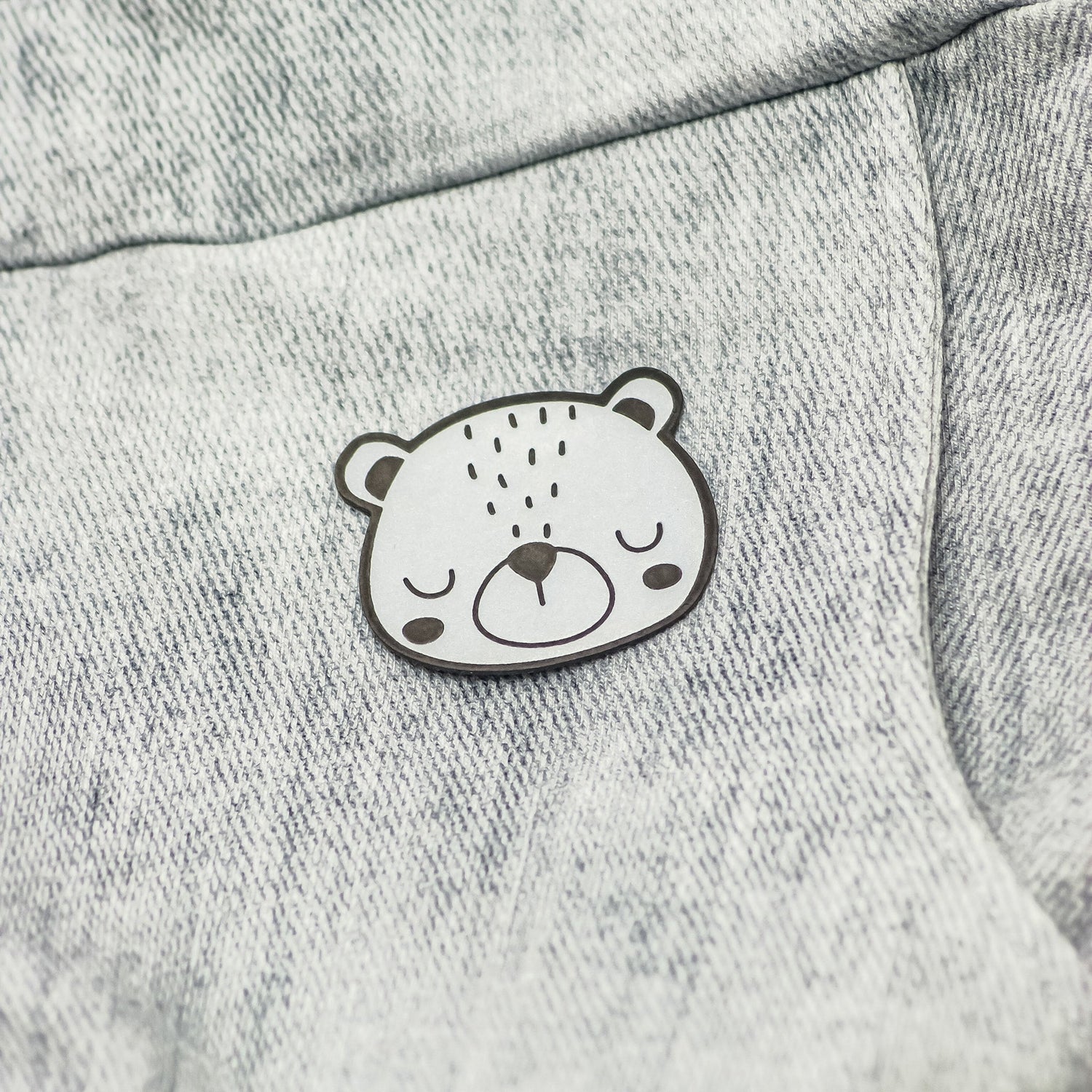 Reflektorlabel - Too cool for you *iron - on* - Paul &amp; Clara