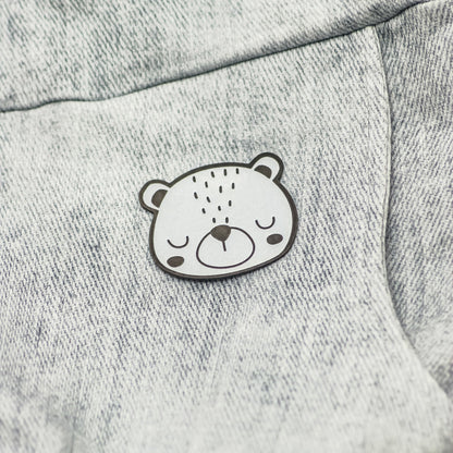 Reflektorlabel - Too cool for you *iron - on* - Paul &amp; Clara