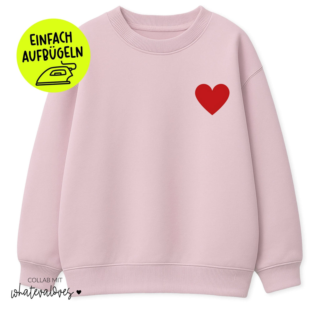 *SPECIAL EDITION* Flock - Patch - Herz *iron - on* - Paul &amp; Clara