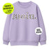*SPECIAL - EDITION* XXL Flock - Patch - moin - DOTS *iron - on* - Paul & Clara