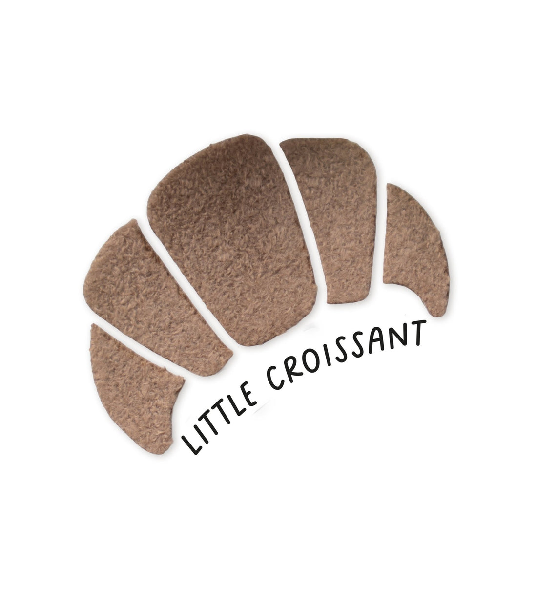 Teddy - Patch - Croissant *iron - on* - Paul &amp; Clara