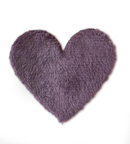 Teddy - Patch - herz mauve *iron - on* - Paul &amp; Clara